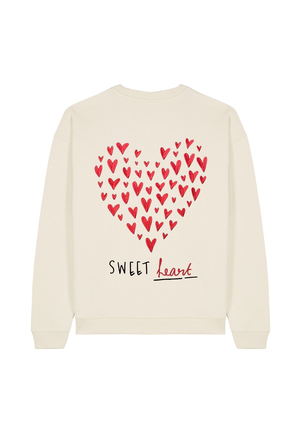 

Толстовка SWEETHEART BACK PRINT UNISEX HEAVYWEIGHT Mira Paris, кремовый