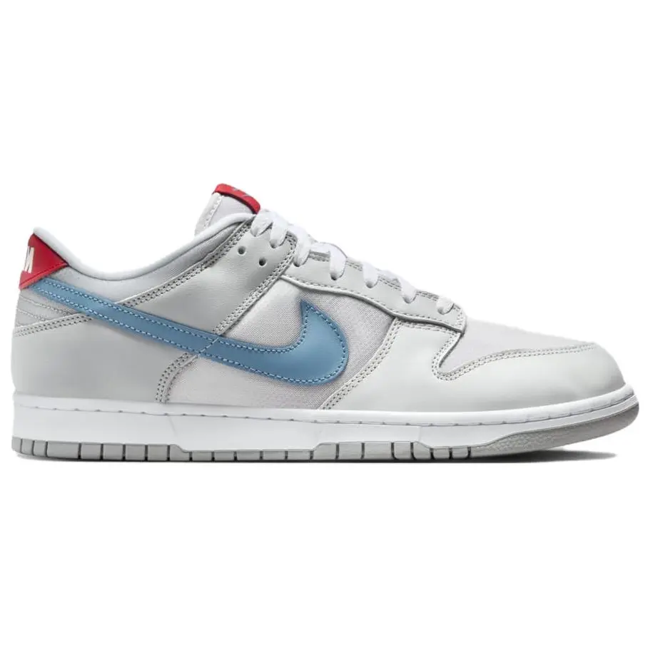 Nike Данк Лоу "Сильвер Сёрфер" — Серебристо-голубые, цвет Silver Blue — фото 2