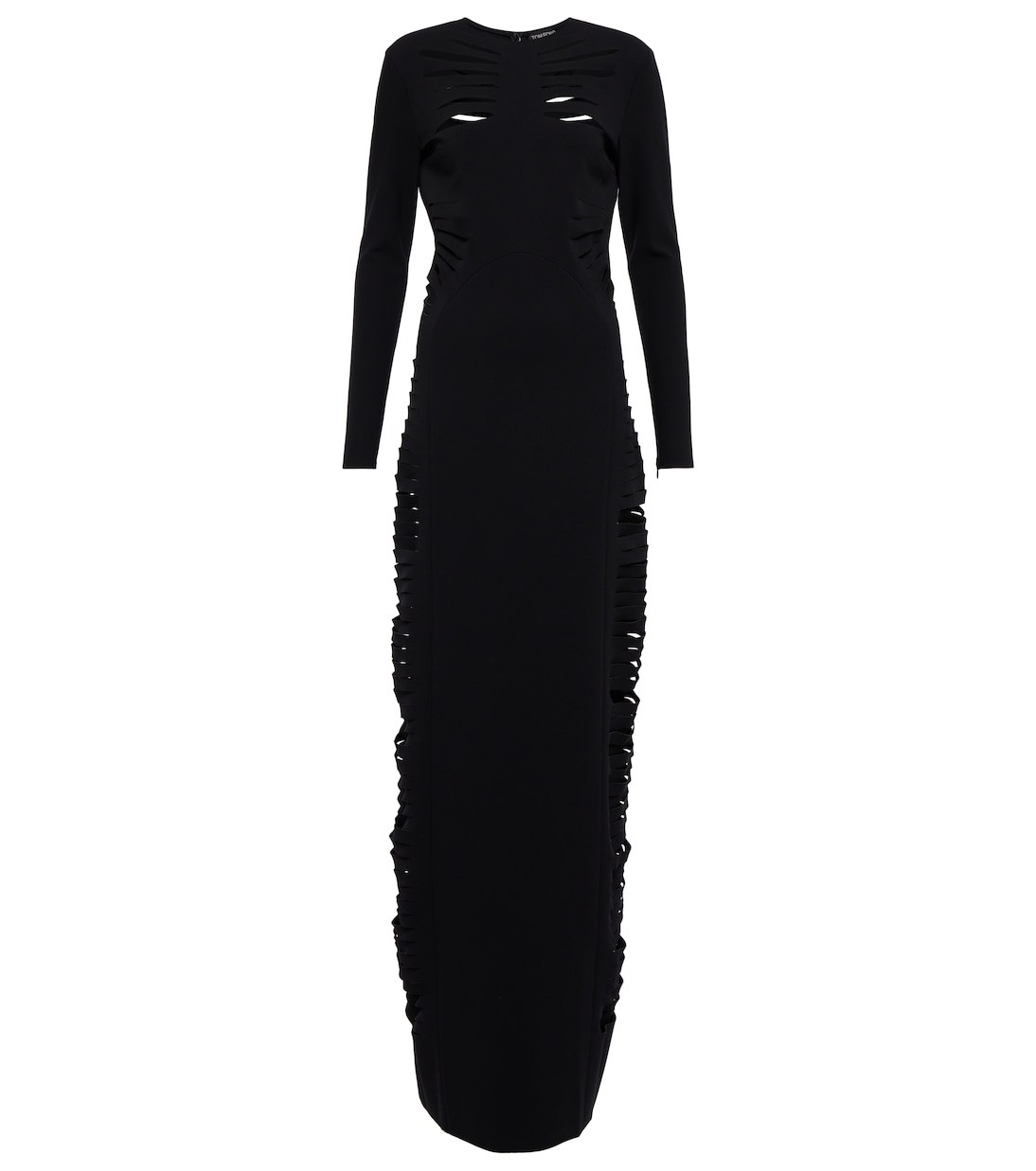 

Платье макси с вырезом Tom Ford, черный