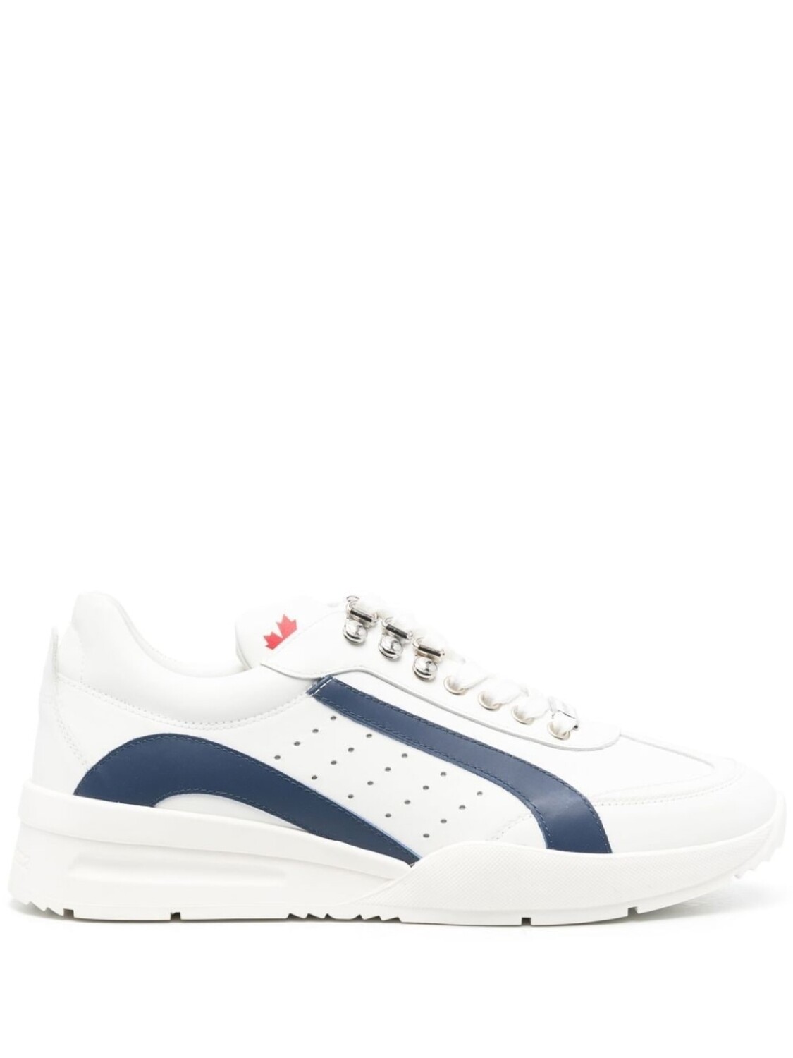

Dsquared2 side-stripe low-top sneakers, белый
