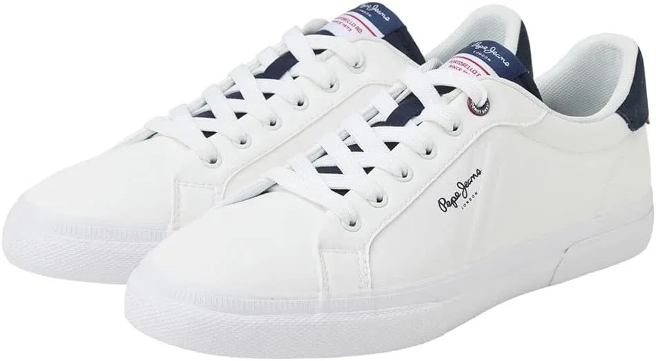 Мужские кроссовки Pepe Jeans Kenton Flag размера M, White — фото 4