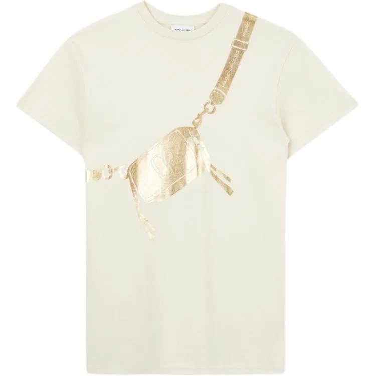 Платье детское crew neck moderate mid length MARC JACOBS, White