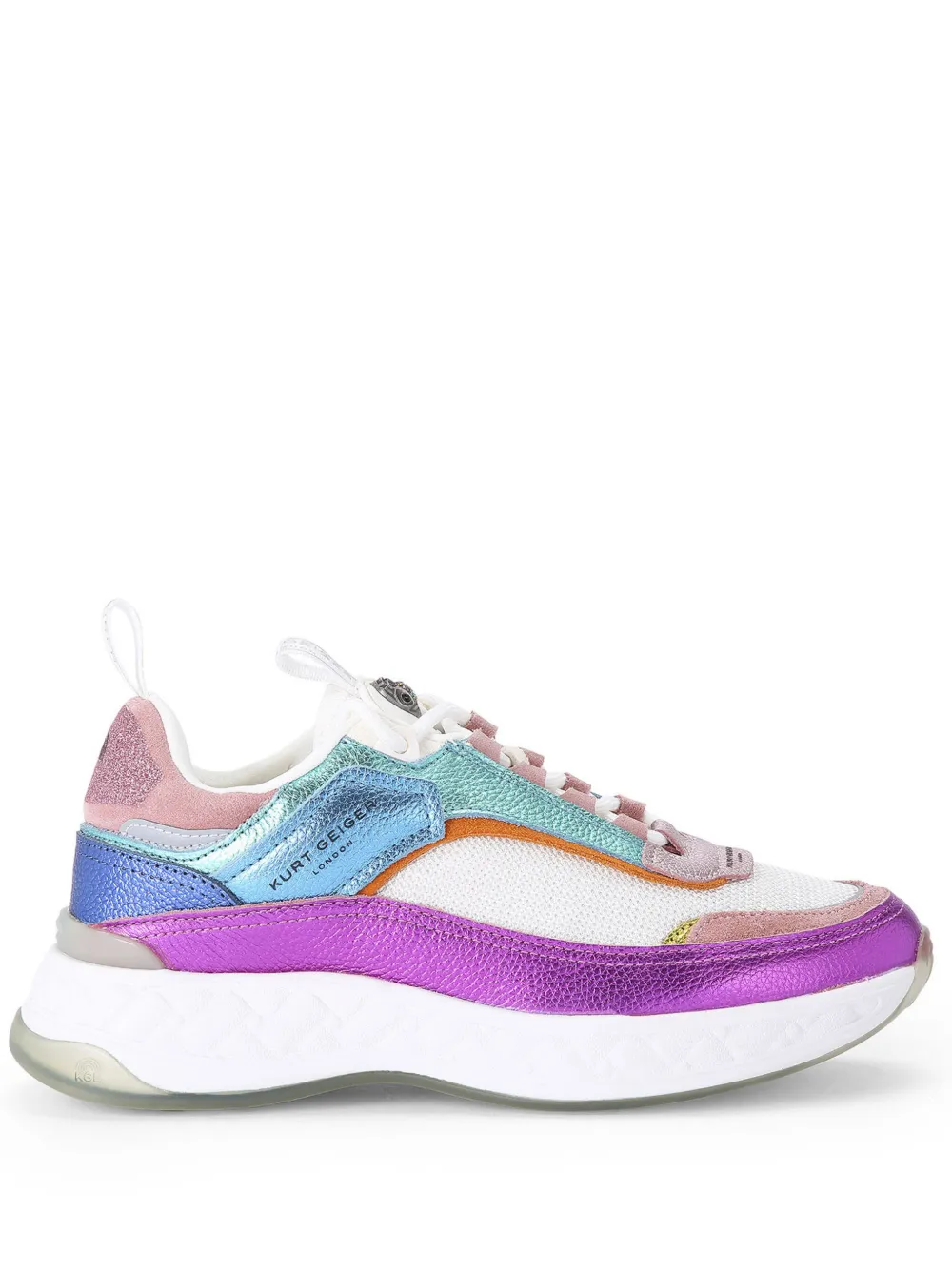 Кроссовки Kensington со вставками Kurt Geiger London, мультиколор
