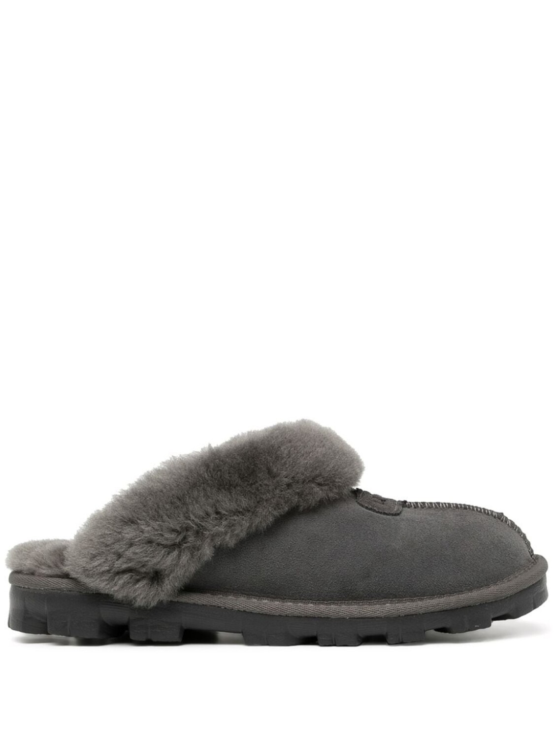 

UGG слиперы Coquette с мехом, серый