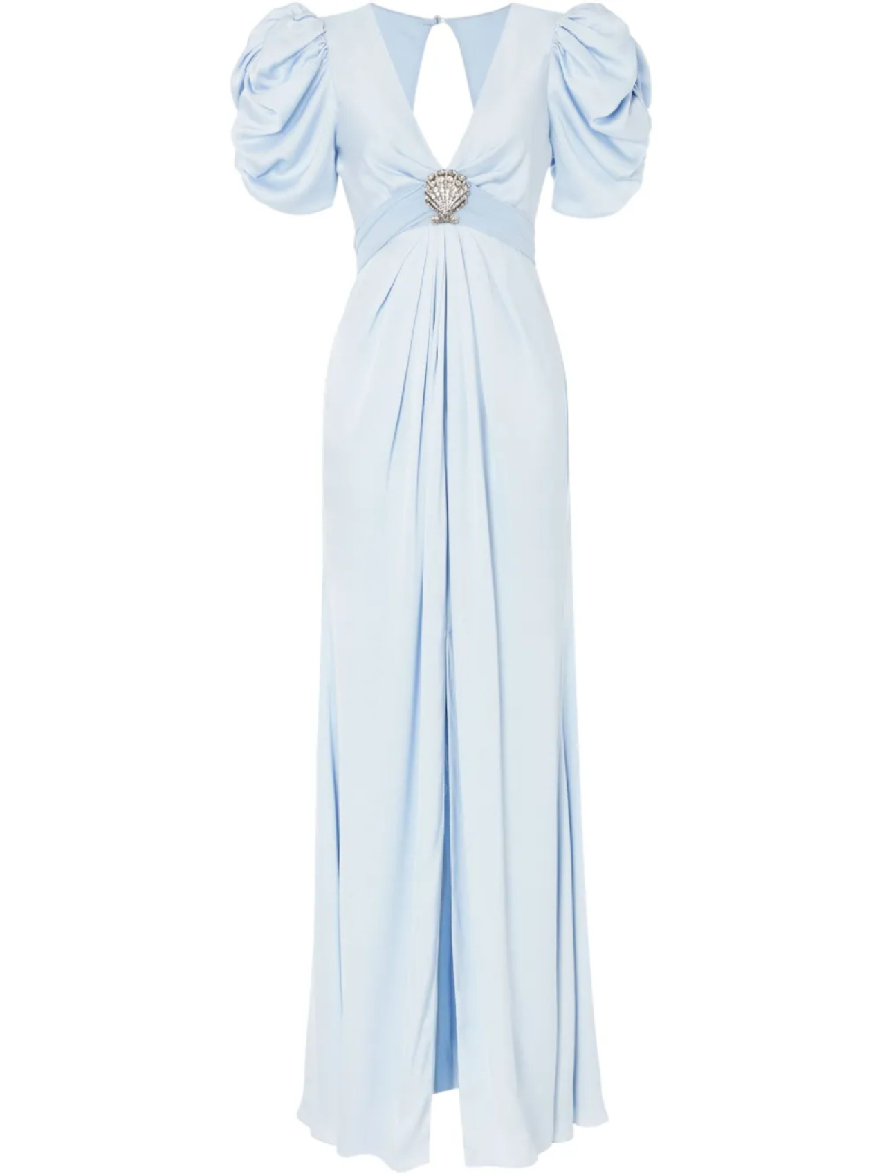 

Платье с короткими рукавами Temperley London, синий