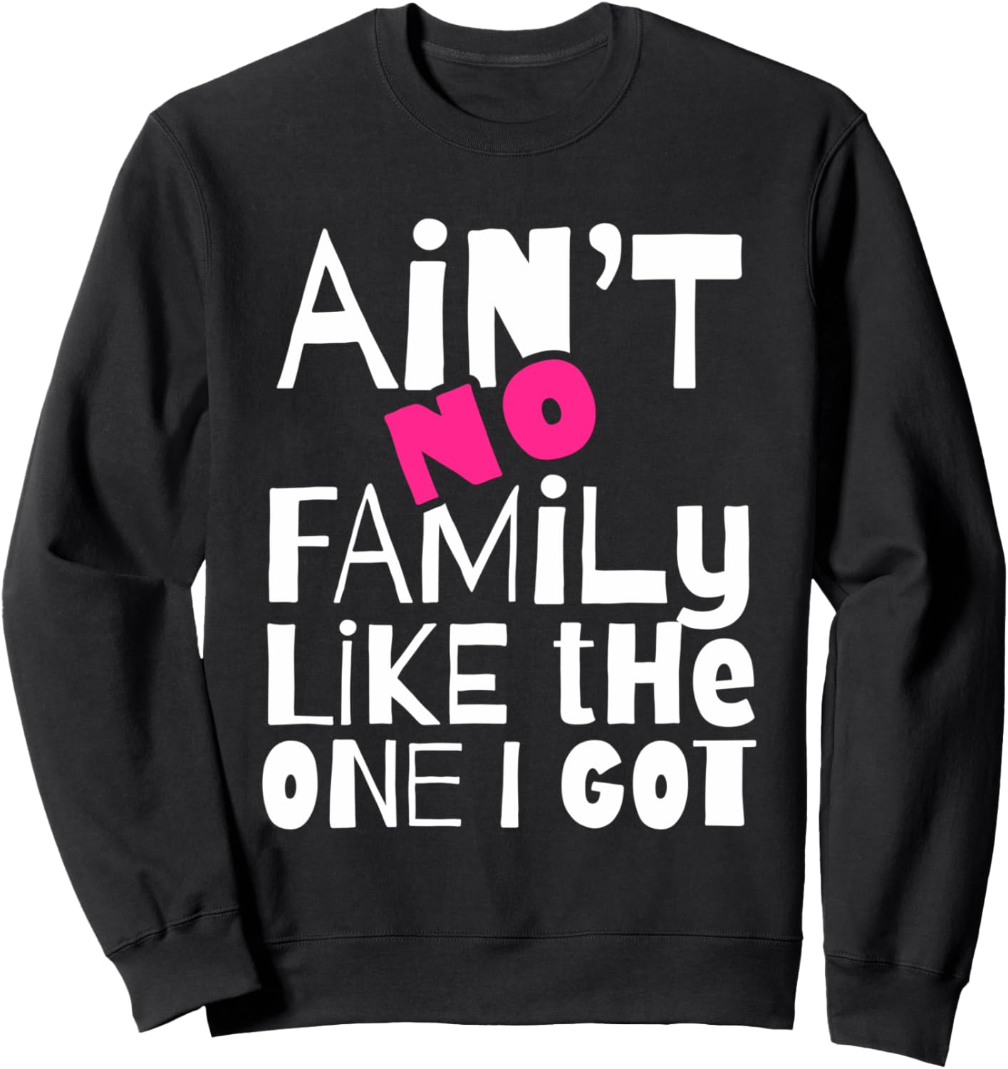 

Нет семьи лучше той, что у меня есть. Милая забавная толстовка Family Love & Unique Gifts, черный