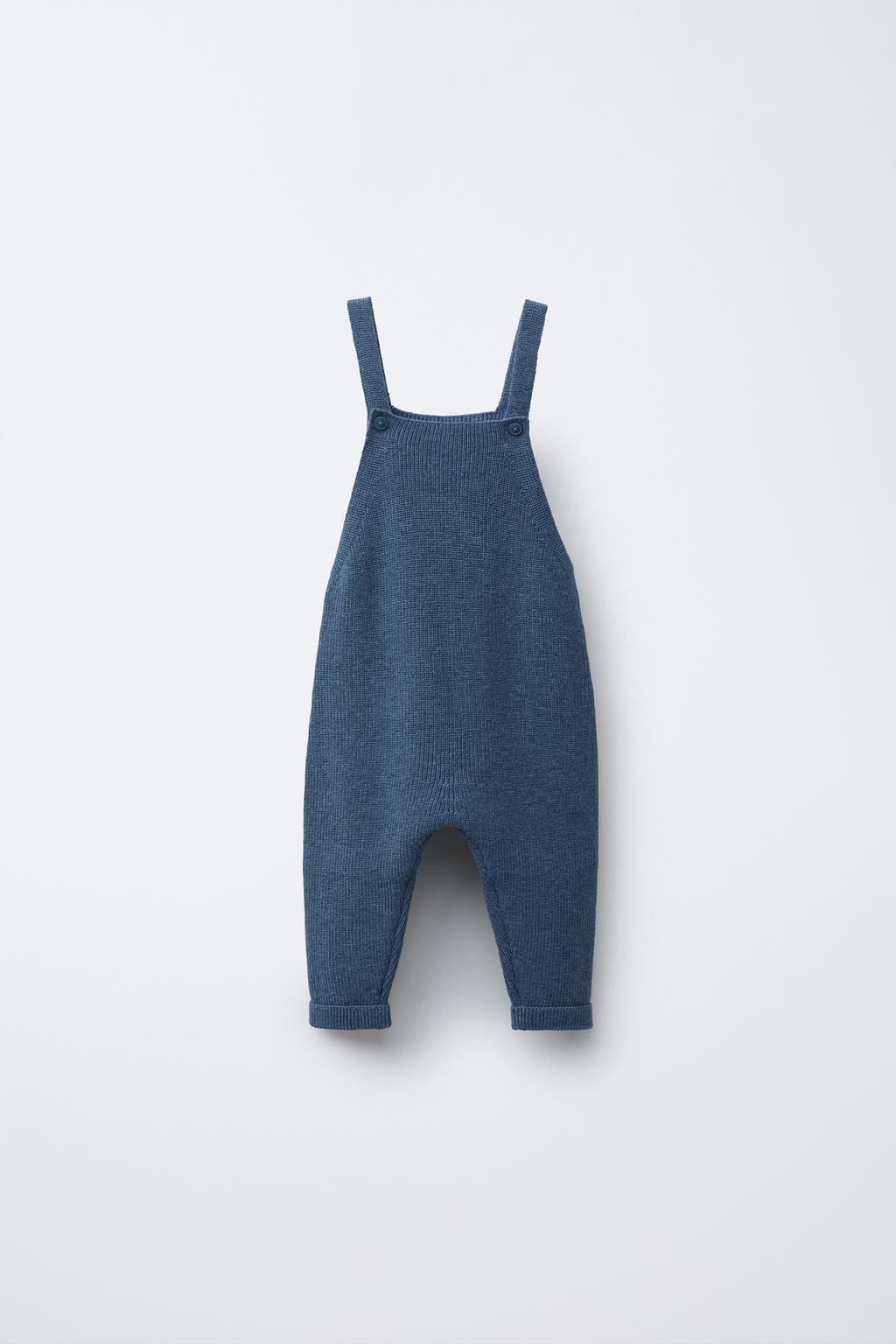 

Вязаные комбинезоны ZARA, синий