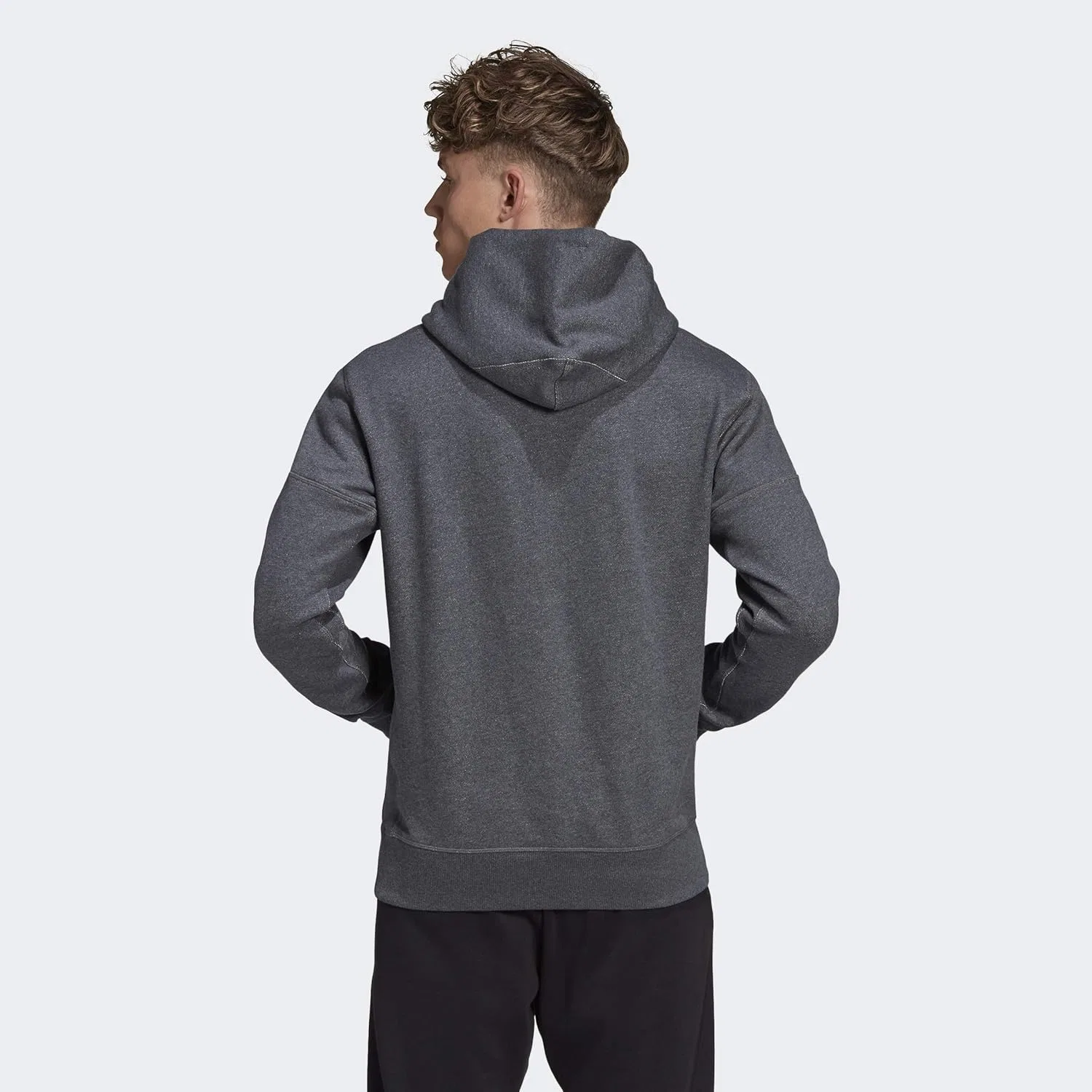 Толстовка adidas Z.N.E., Dark Grey Heather — фото 4