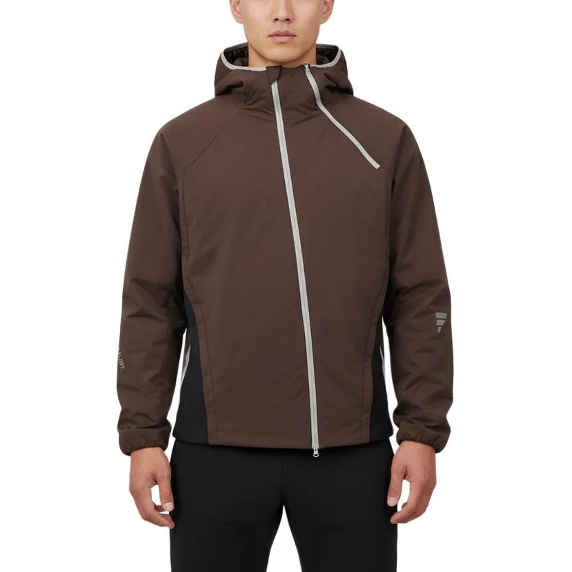 Пуховик M PD JKT мужской Adidas, коричневый