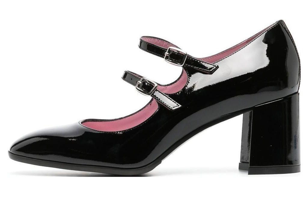 Туфли Мэри Джейн Paris Alice 60 мм из кожи для женщин Carel, Black