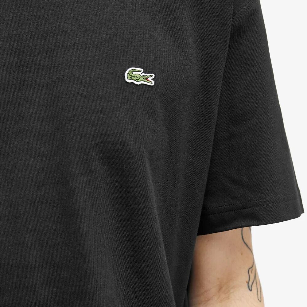 

Lacoste Классическая хлопковая футболка, черный