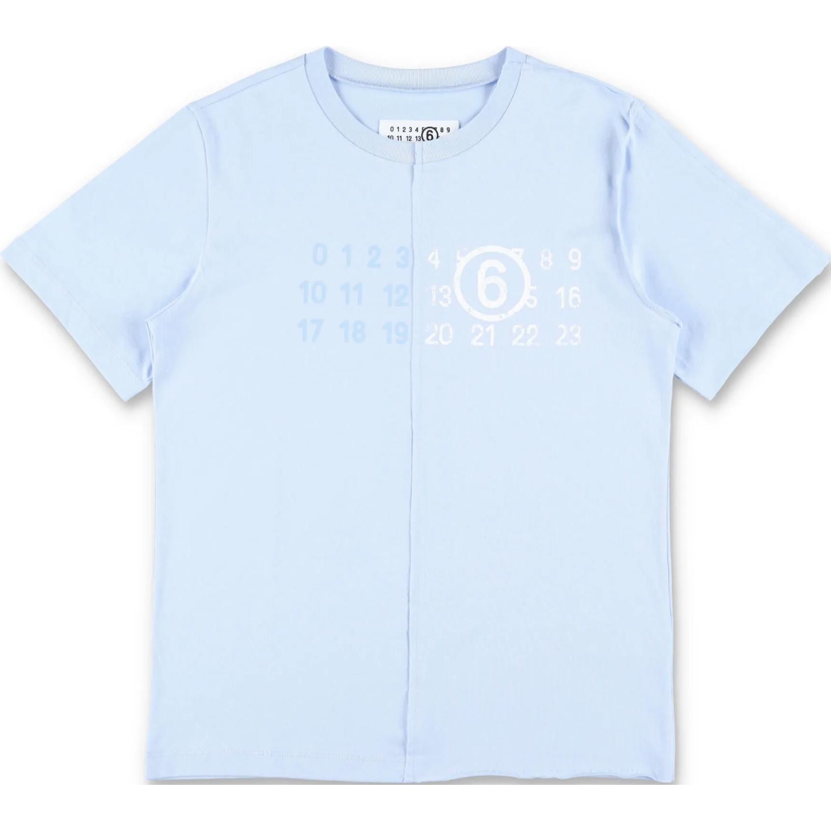 

MM6 Maison Margiela Футболка синяя детская