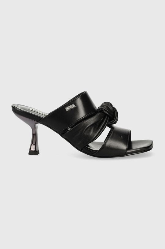 

Кожаные шлепанцы PANACHE Karl Lagerfeld, черный