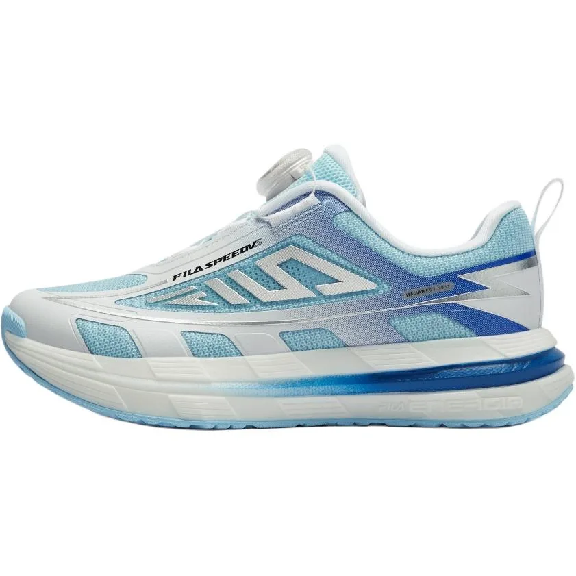FILA KIDS Детские кроссовки для бега SPEED 5 с амортизацией, низкие, фиолетово-синие/FILA белые