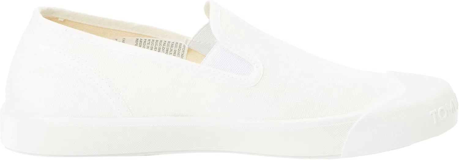 Мужские кроссовки Tommy Jeans TJM с гибкой подошвой и технологией Elsatic Hybrid, White — фото 4