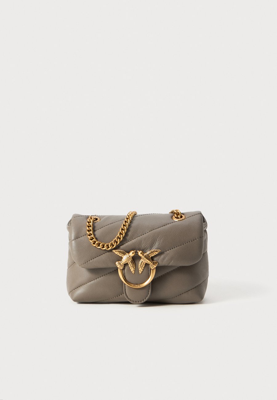 

Сумка кросс-боди Pinko LOVE PUFF BABY, Grigio Asfalto/Antique Gold-Coloured/Taupe