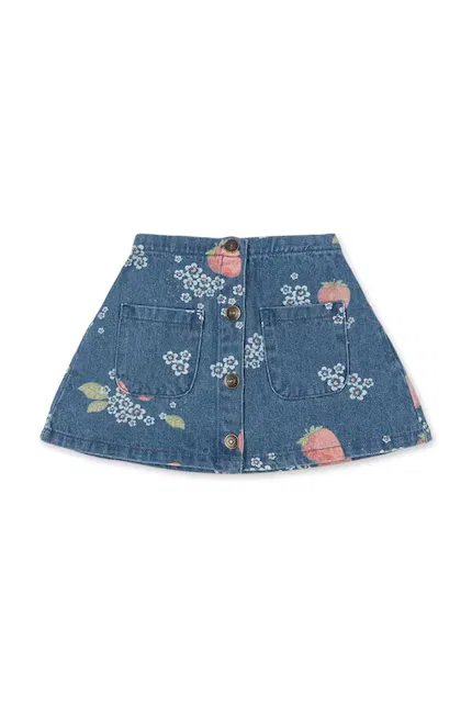 Юбка джинсовая Magot Skirt Konges Sløjd, темно-синий