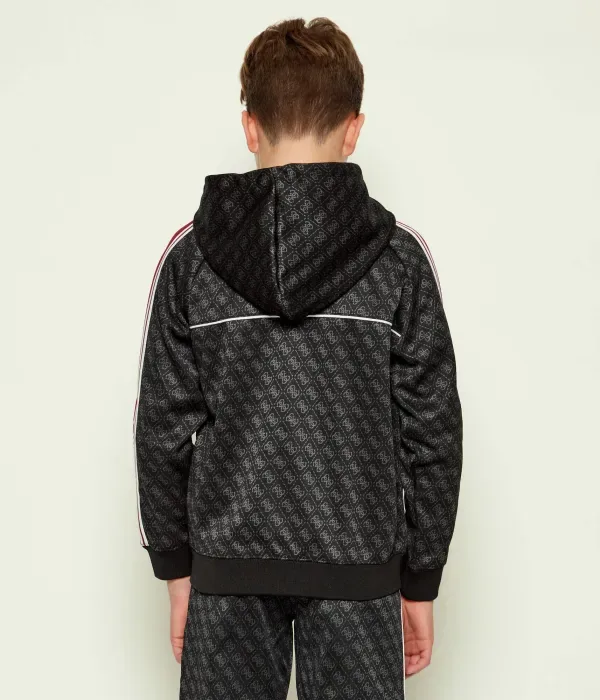 Толстовка regular fit Guess Active, черный — фото 3