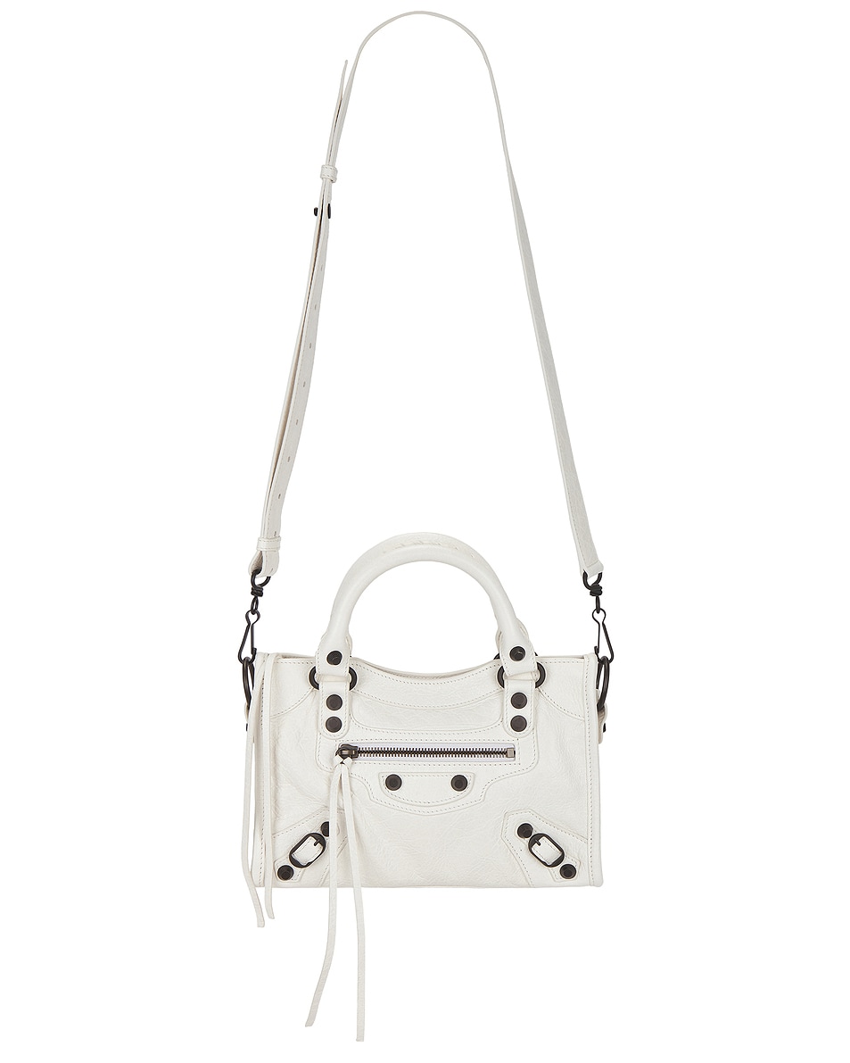 

Городская мини-сумка Le City Balenciaga, Optic White