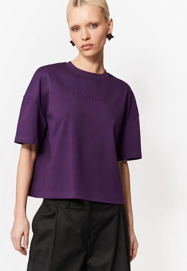 

Базовая футболка родни La Mania, Midnight Purple, Синий, Базовая футболка родни La Mania, Midnight Purple