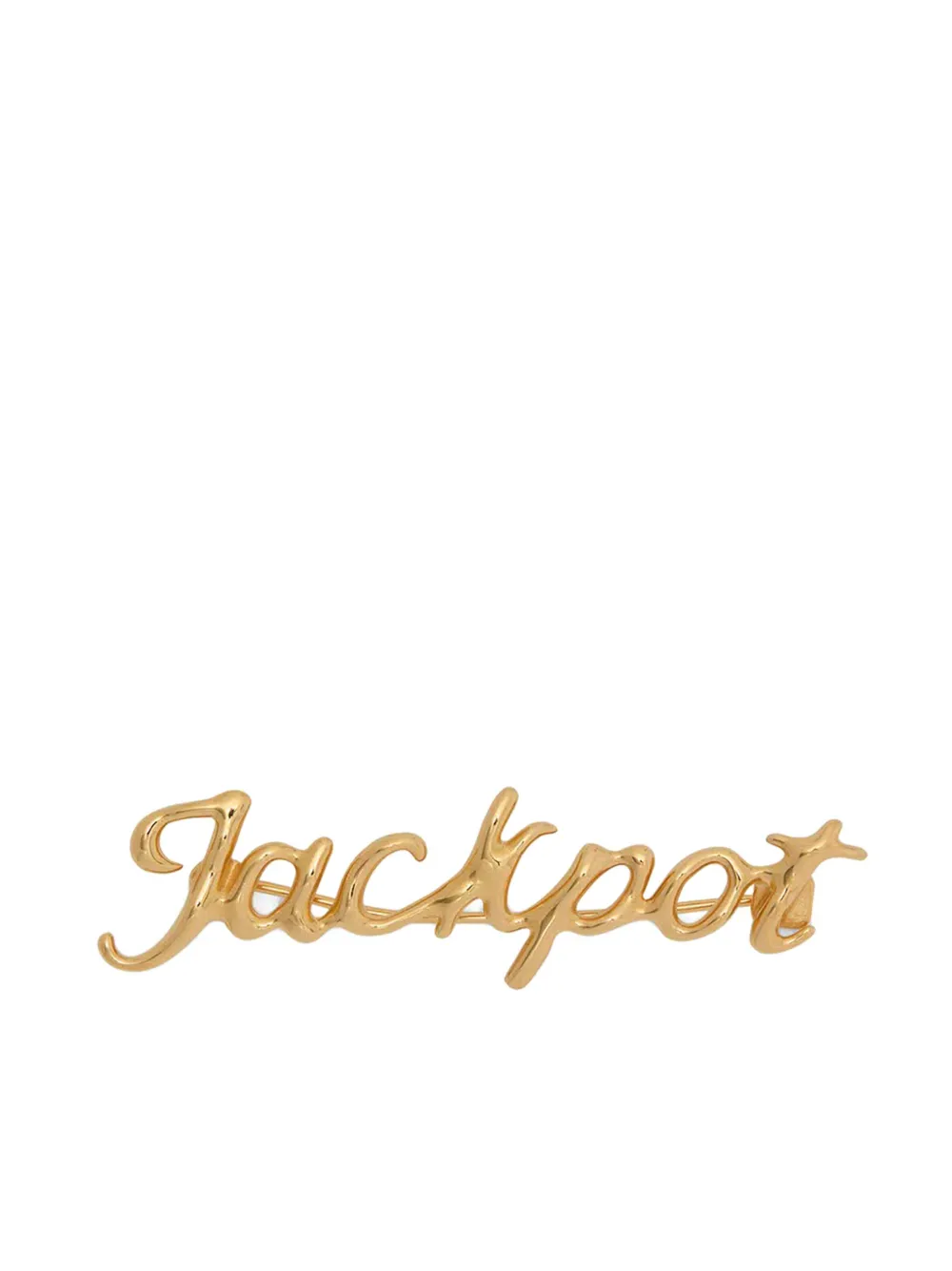 

Брошь Jackpot JIL SANDER, золотой