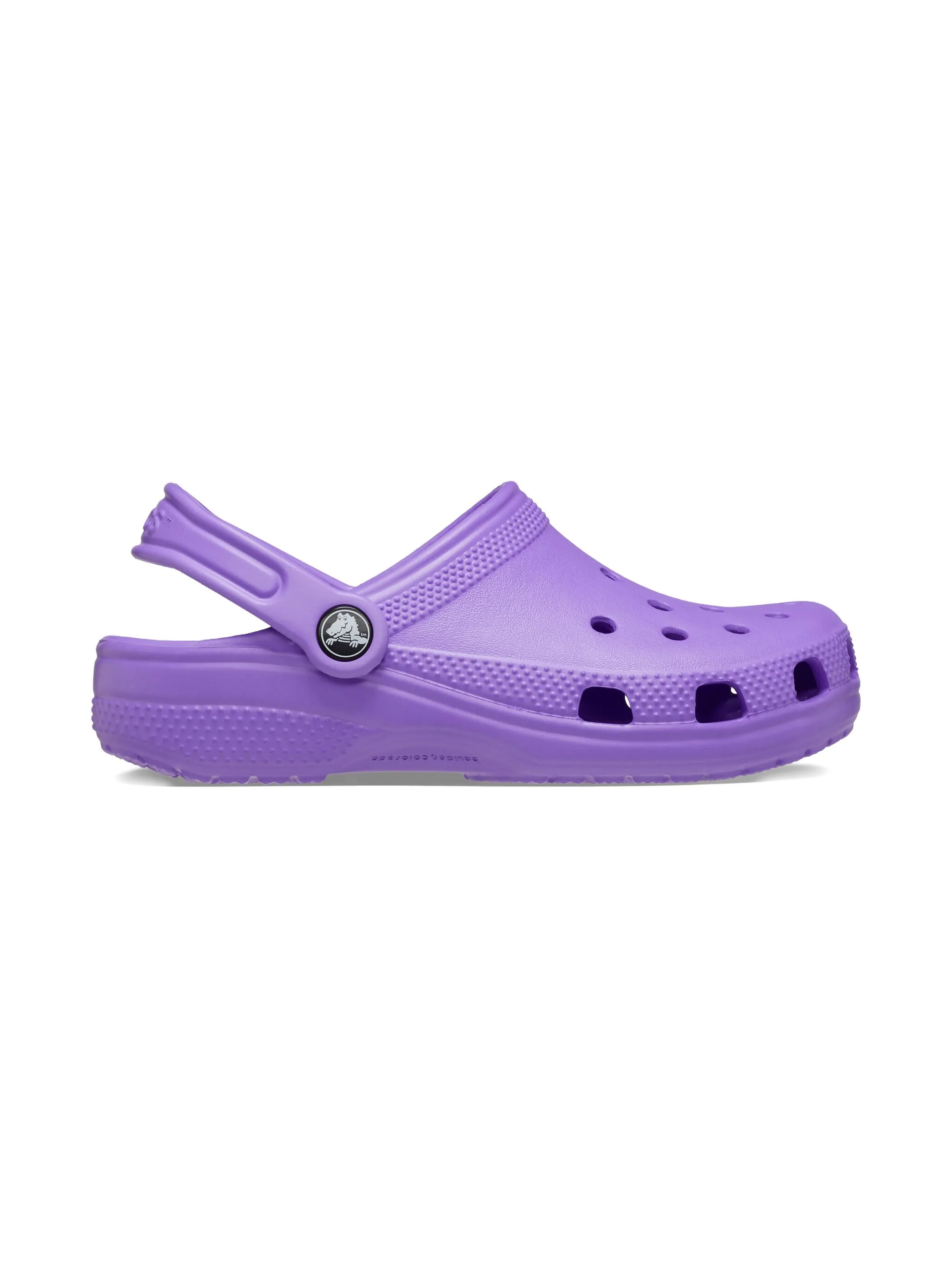 

Кроксы с ремешком на пятке Crocs Kids, фиолетовый