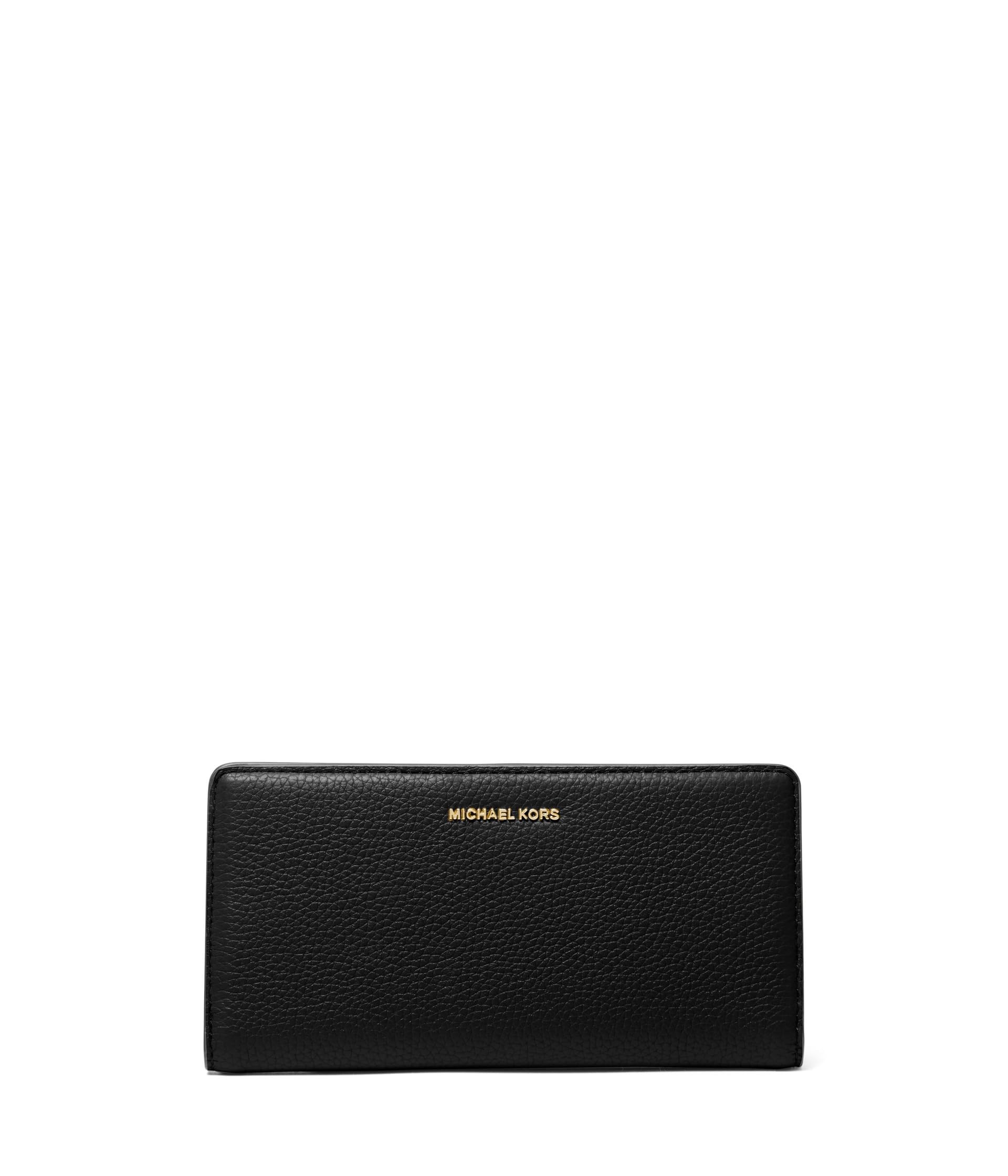 

Кошелек MICHAEL Michael Kors Bryant Large Slim Snap Wallet, черный