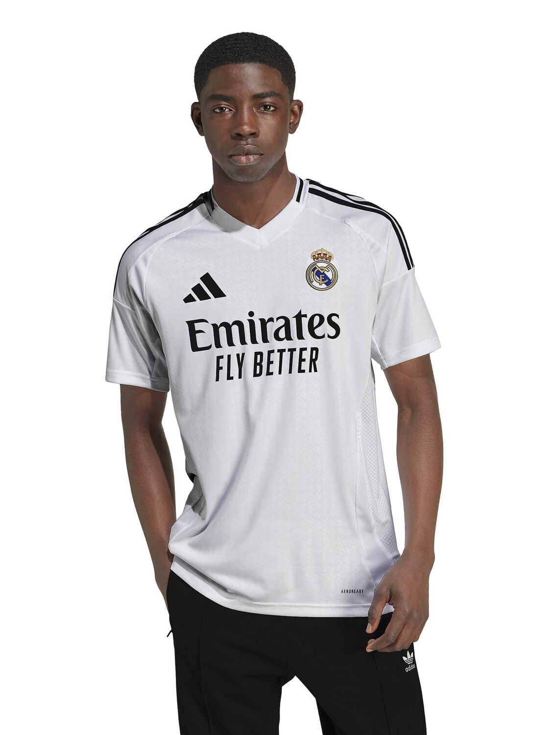 

Футболка Adidas Performance Real Madrid 24/25 Home Jersey, белый