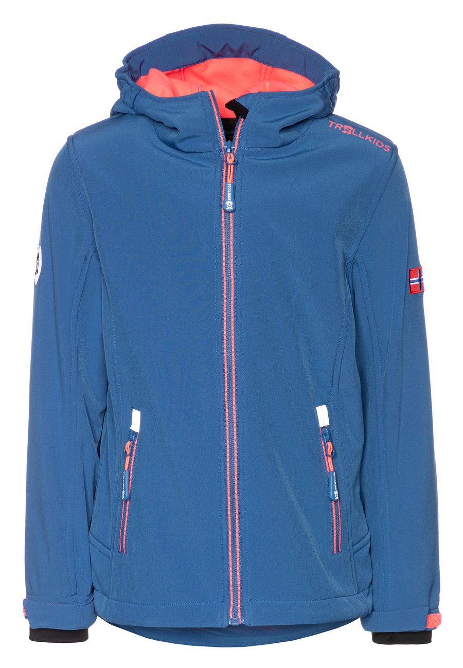 

Флисовая куртка TROLLKIDS Fleece jacket, Midnight Blue Coral/Blue
