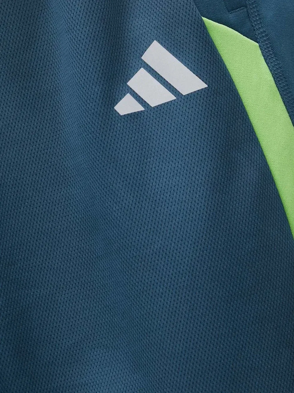 Замшевые спортивные брюки с принтом логотипа Adidas, синий — фото 4