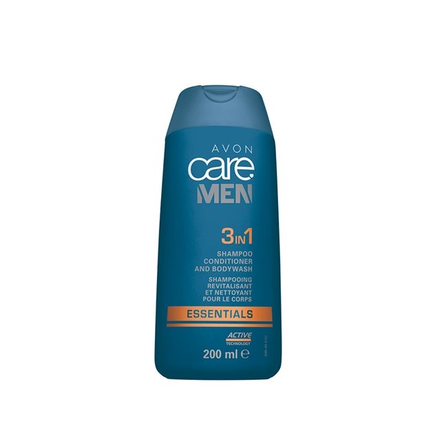 

Гель для душа Avon Care Men 3в1, 200 мл