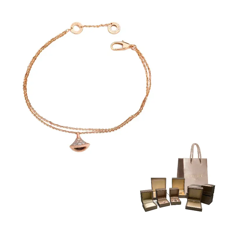 

BVLGARI Divas' Dream браслет с кристаллами 18K золото