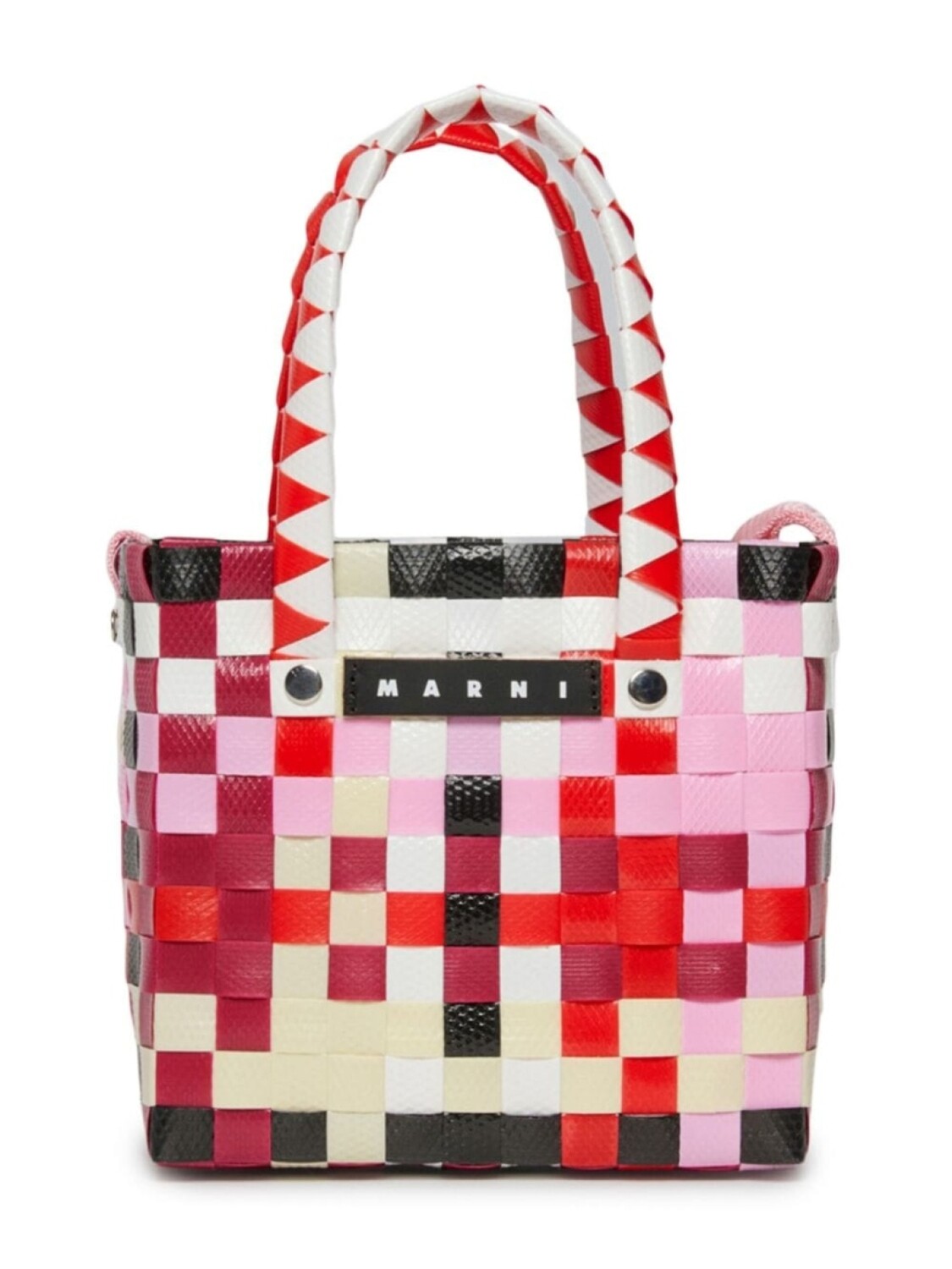 

Сумка-тоут micro Basket Marni Kids, розовый