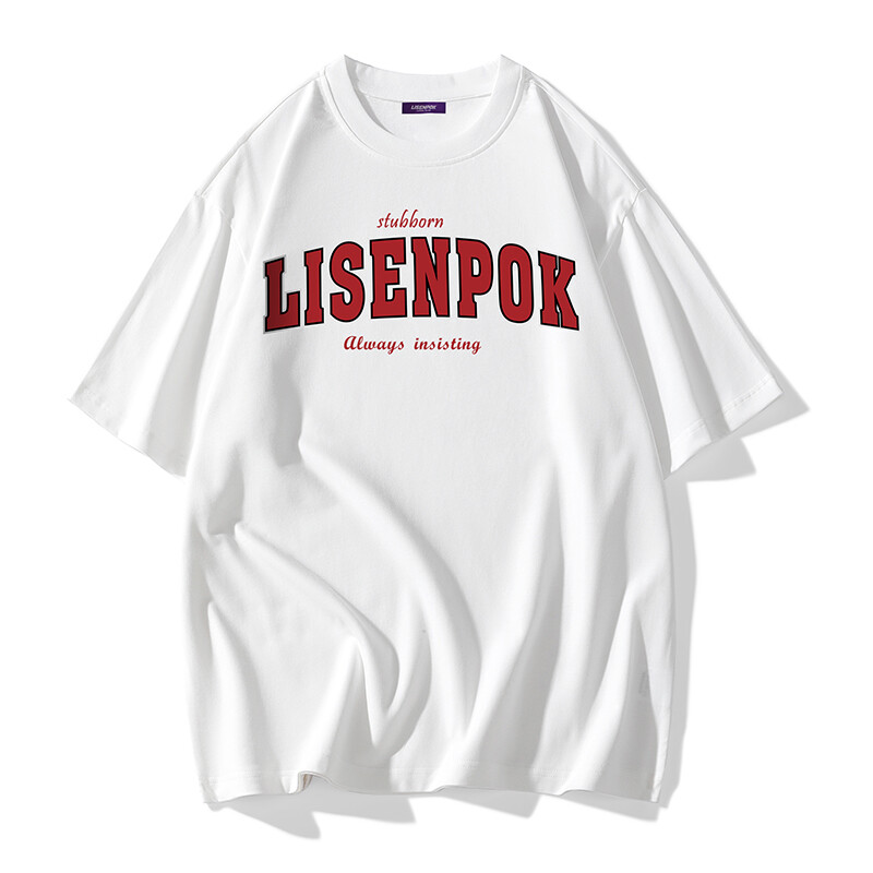 

LISENPOK Футболка унисекс, Железно-серый