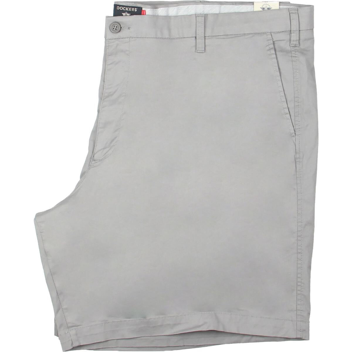 

Мужские хлопковые шорты-бермуды Big & Tall Dockers, цвет Foil