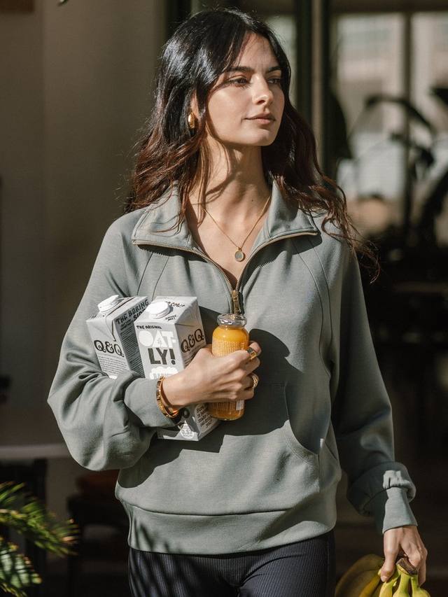 

LuxeComfort утепленный свитшот с капюшоном Chelsea Peers, Green