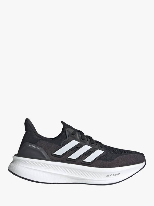 Женские кроссовки ultraboost 5 вт для бега adidas, черный/белый