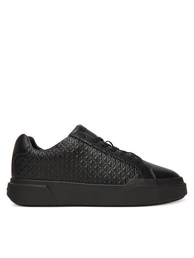 

Кроссовки Chunky Cupsole Laceup Lth Aop YM0YM01383 Calvin Klein, черный