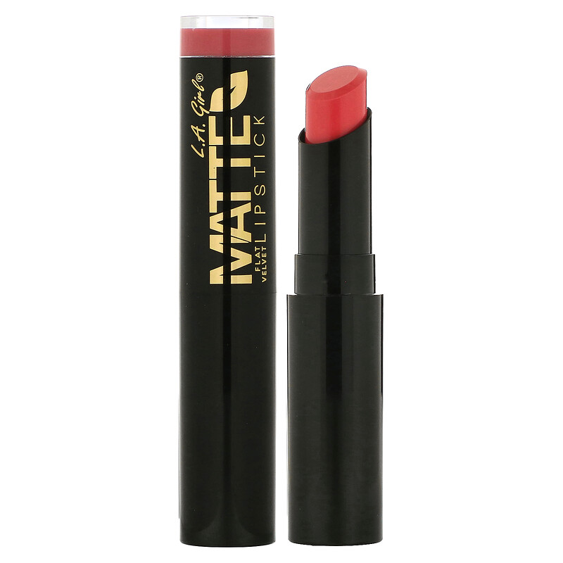 

L.A. Girl, Матовая губная помада с плоским бархатом, GLC813 Hush, 3 г (0,1 унции)