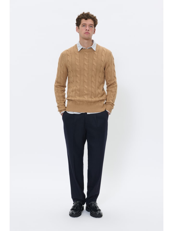 

Вязаный свитер MAtriton, прямого кроя, цвета танина Matinique