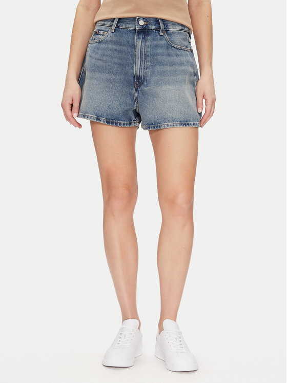 

Джинсовые шорты обычного кроя WW0WW44384 Tommy Hilfiger, синий
