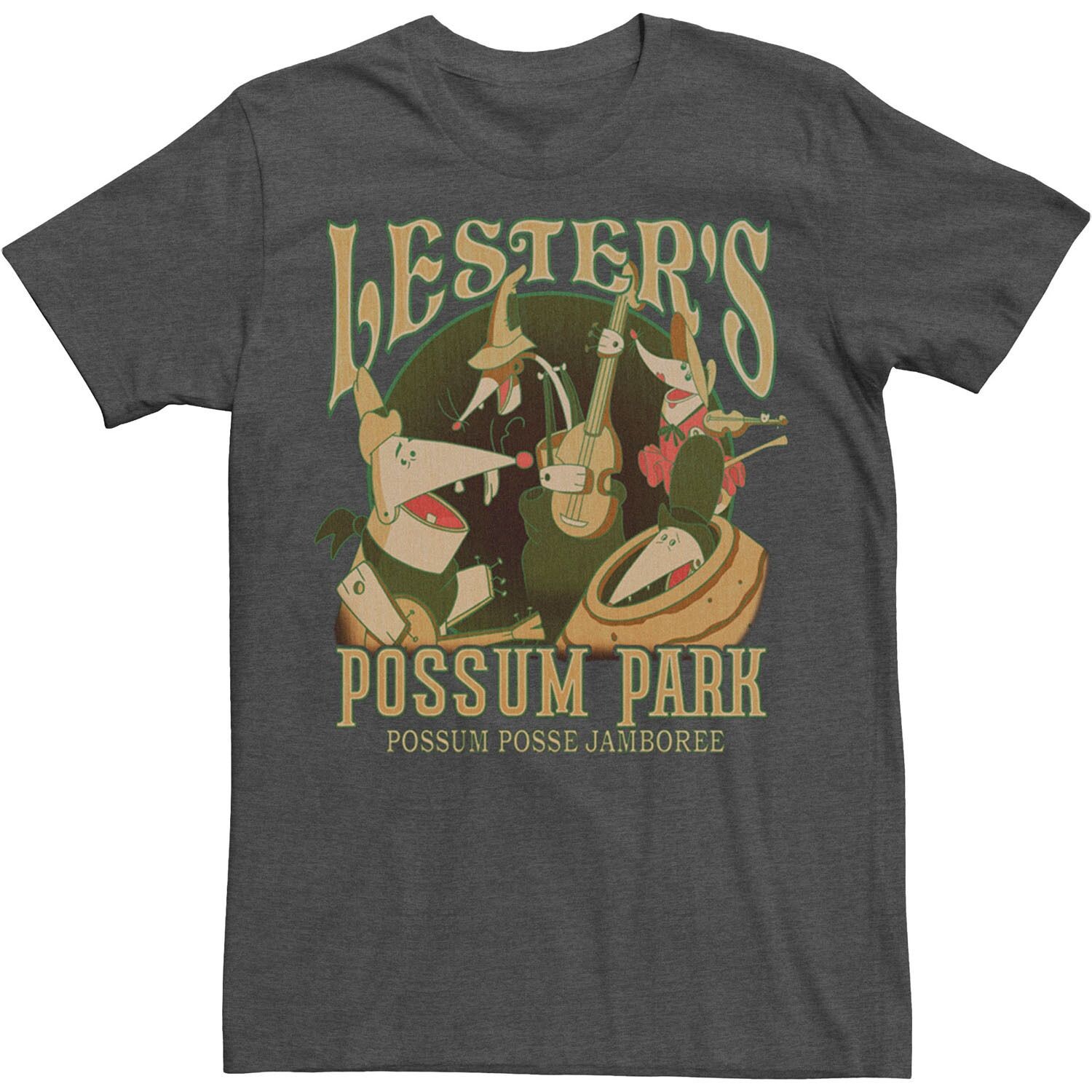

Мужская футболка Disney A Goofy Movie Lester's Possum Park Licensed Character