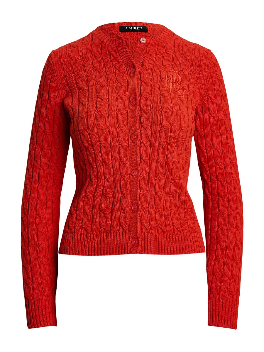 

Вязаный кардиган Lauren Ralph Lauren, коралловый