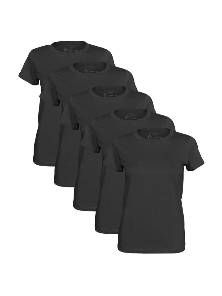 

Футболка Cotton Prime O Neck Tee, черный