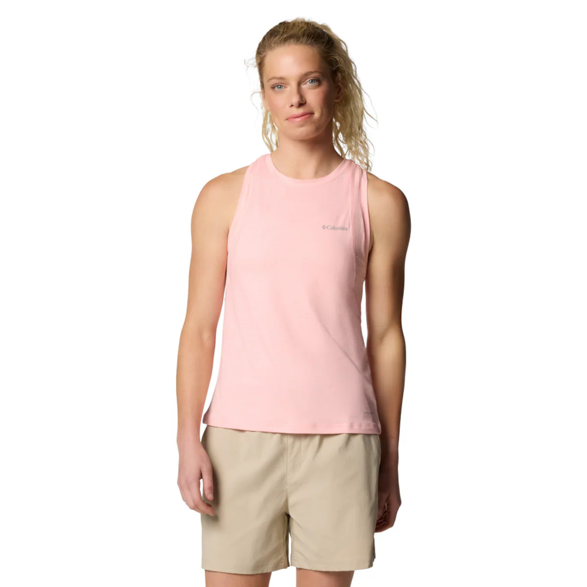 

Женская футболка Columbia Weekend Ascent, цвет Salmón
