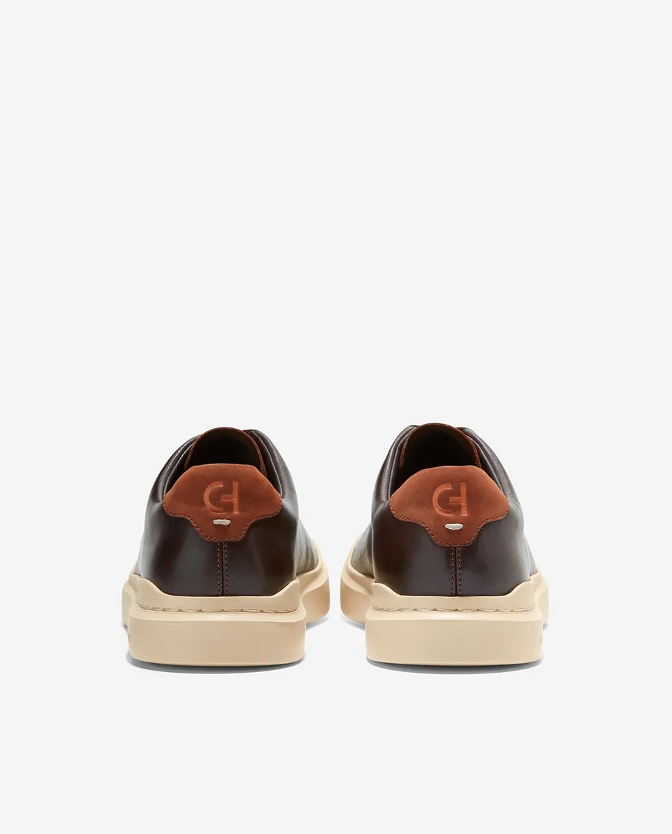 Легкие мужские кожаные кроссовки из перфорированной кожи Cole Haan, темно-коричневый — фото 3