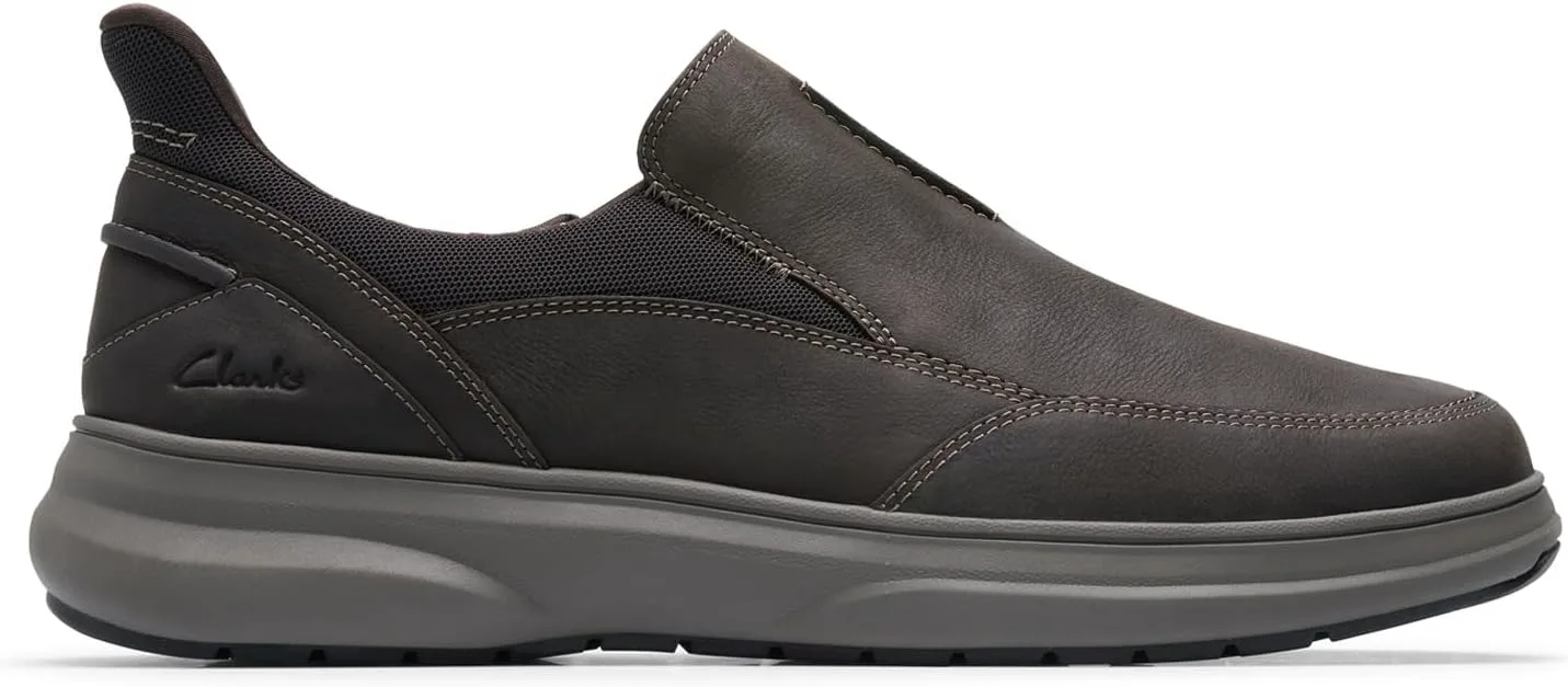 Мужские слипоны Clarks Mullan Step, темно-коричневый — фото 2
