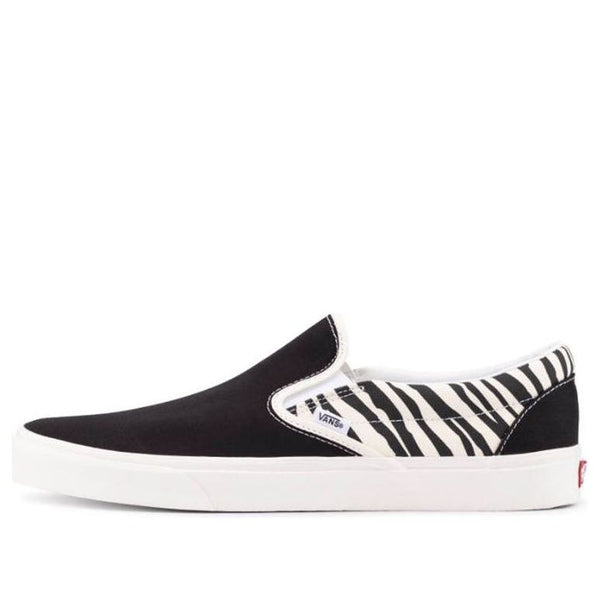 

Кроссовки classic slip-on 'mismatch - zebra camo' Vans, зеленый