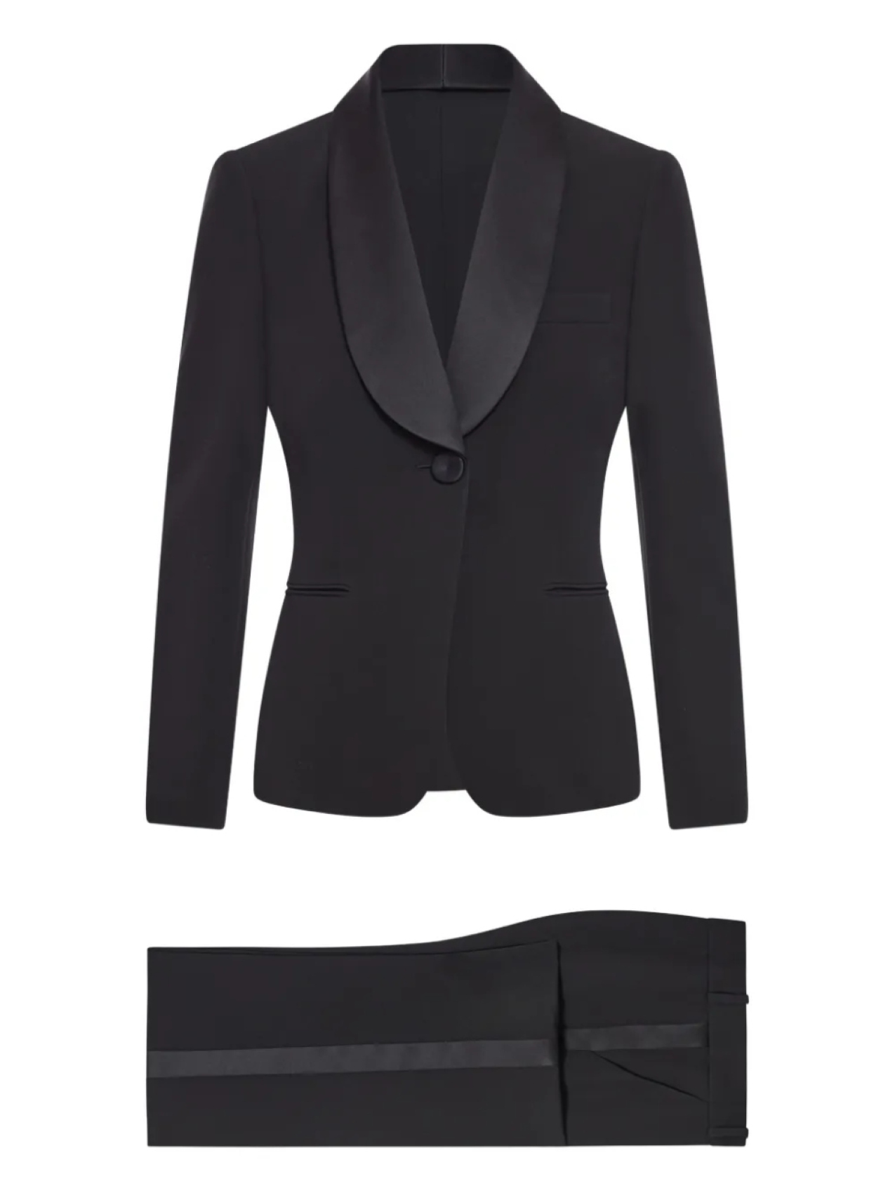 

Костюм Giorgio Armani с атласной отделкой