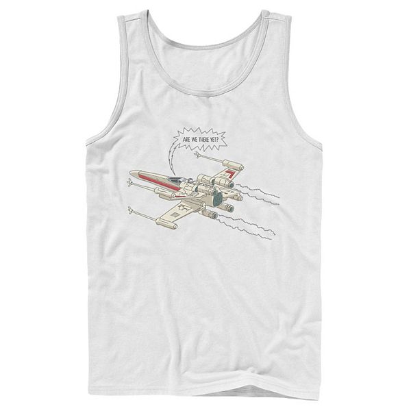 

Мужская футболка Star Wars X-Wing Are We There Yet Licensed Character